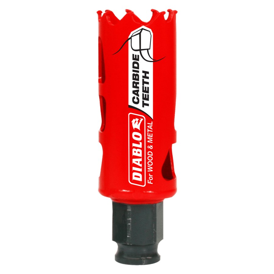 Diablo 1-1/8" (29mm) Carbide-Tipped Hole Saw with SnapLock Plus Mandrel System