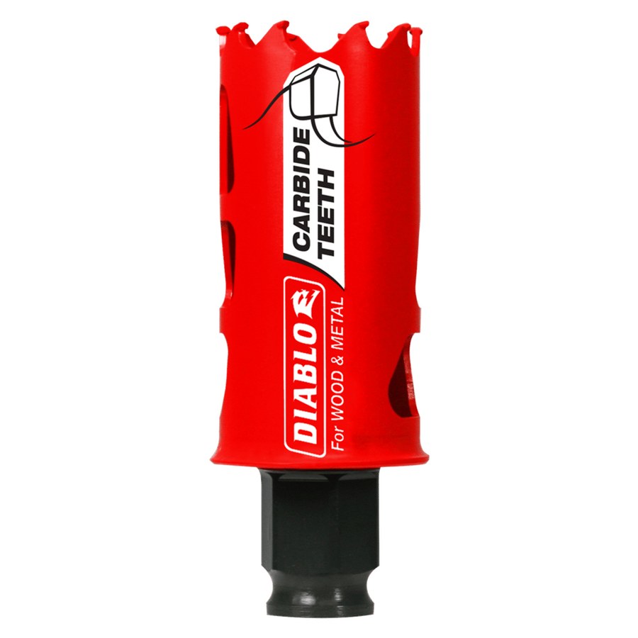 Diablo 1-1/4" (32mm) Carbide-Tipped Hole Saw with SnapLock Plus Mandrel System