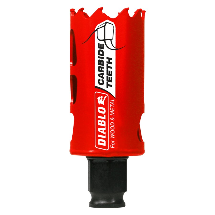 Diablo 1-3/8" (35mm) Carbide-Tipped Hole Saw with SnapLock Plus Mandrel System
