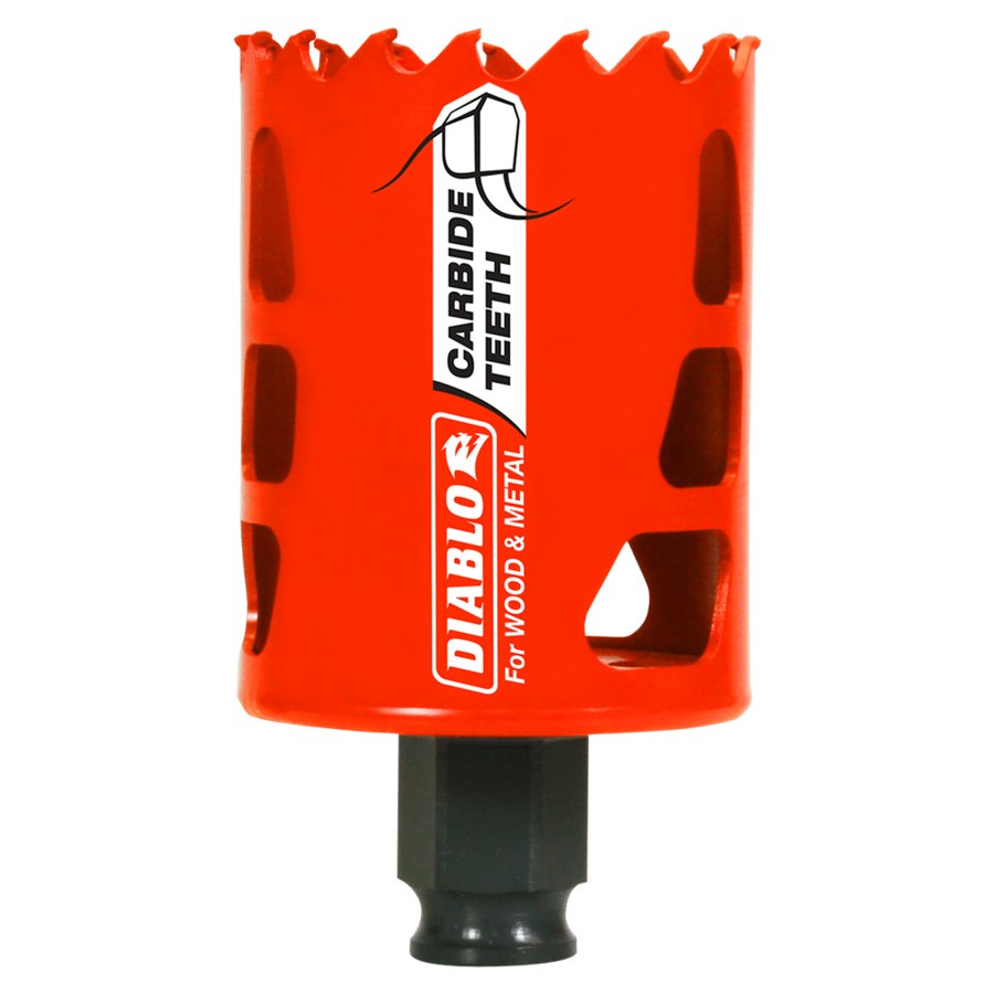Diablo 2" (51mm) Carbide Teeth Hole Saw with SnapLock Plus Mandrel System