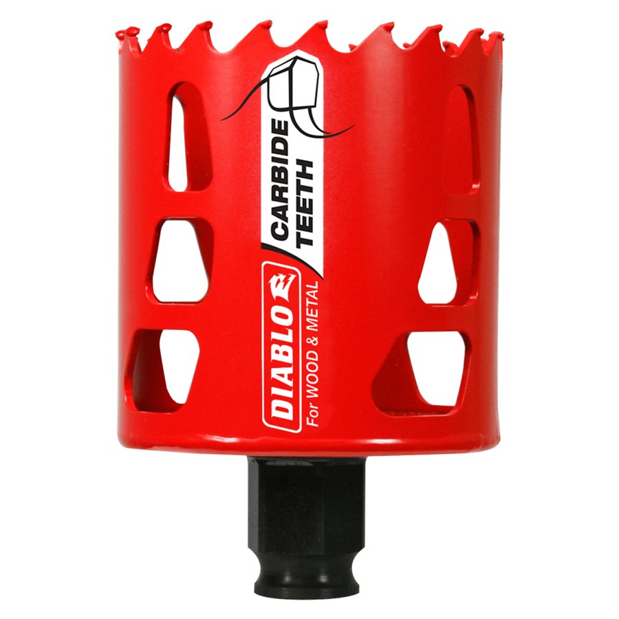 Diablo 2-3/8" (60mm) Carbide-Tipped Hole Saw with SnapLock Plus Mandrel System