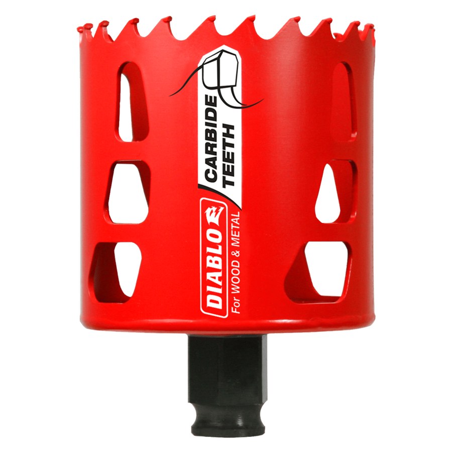 Diablo 2-5/8" (67mm) Carbide-Tipped Hole Saw with SnapLock Plus Mandrel System
