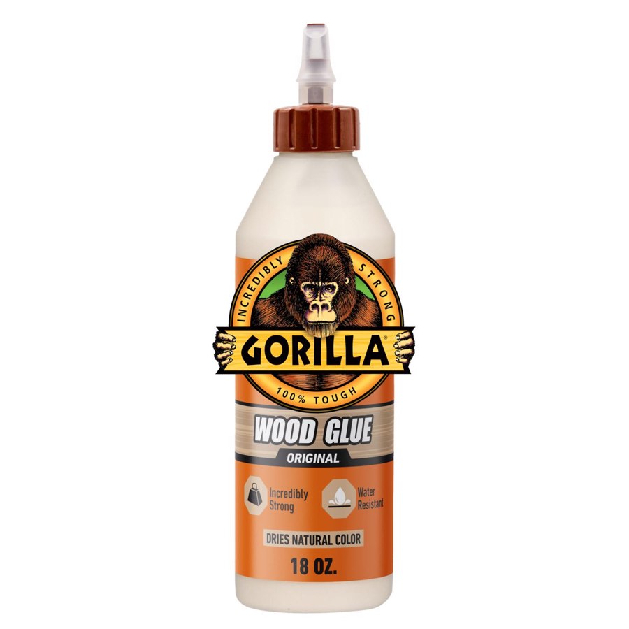 Gorilla Light Tan Wood Glue 18 oz